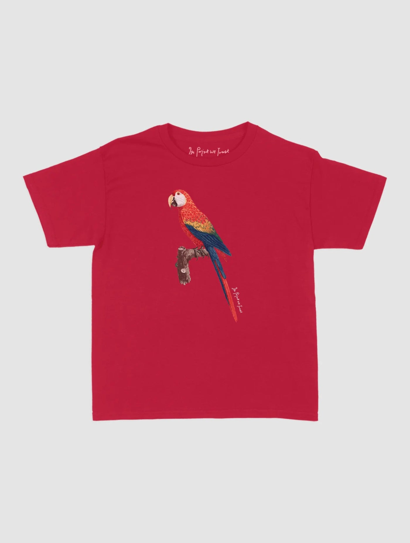 parrot baby tee - In Print We Trust