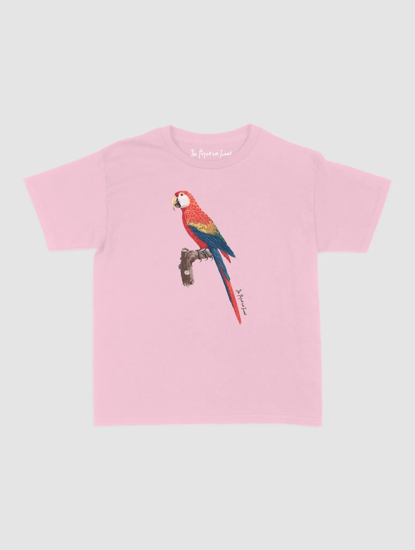 parrot baby tee - In Print We Trust