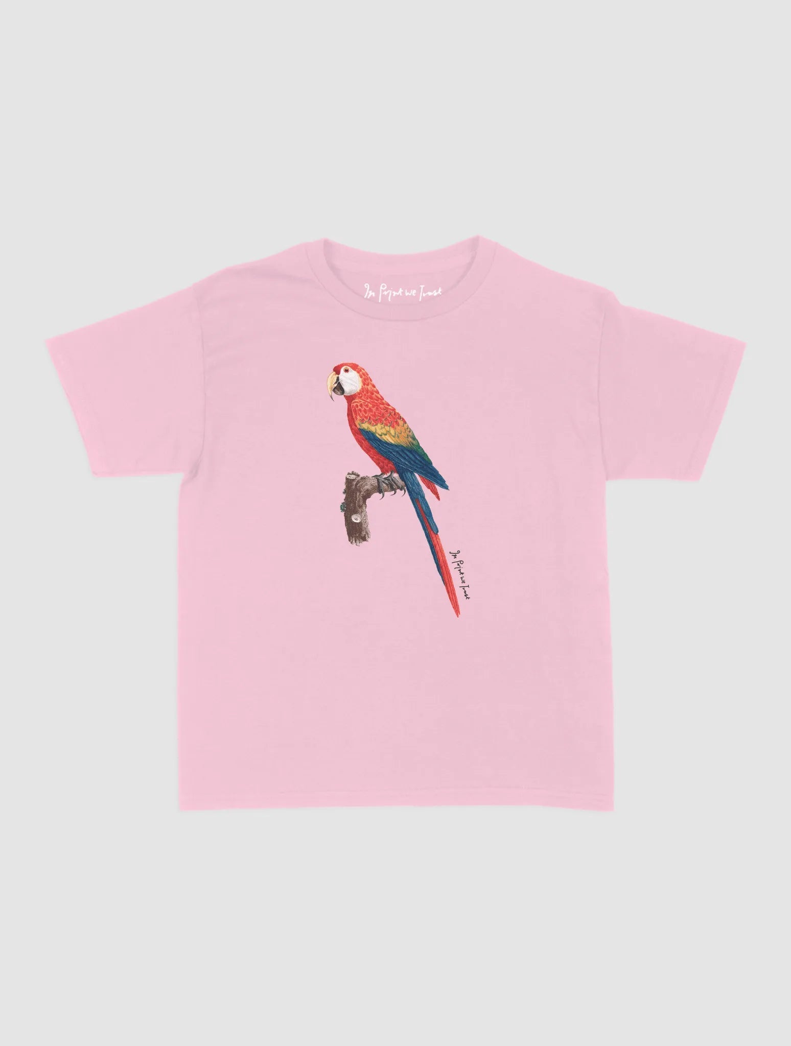 parrot baby tee - In Print We Trust