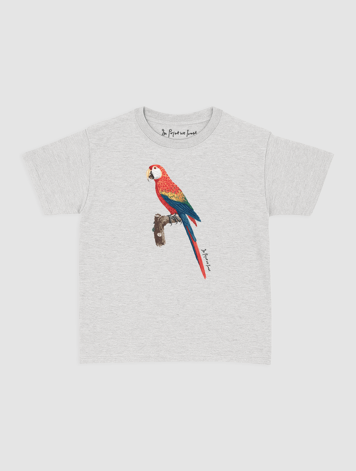 parrot baby tee - In Print We Trust