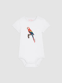 parrot bodysuit for babies - In Print We Trust