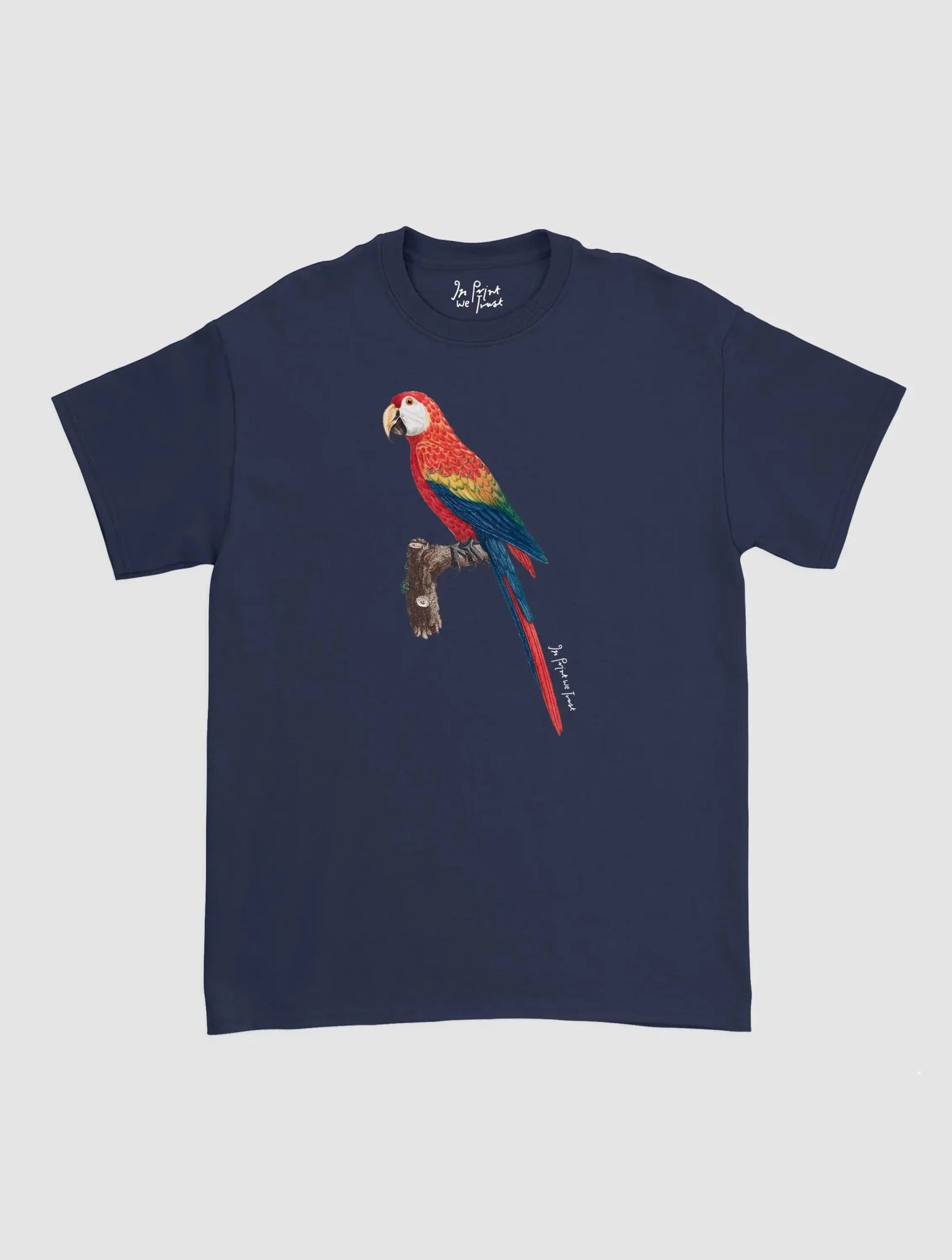 parrot classic tee - In Print We Trust