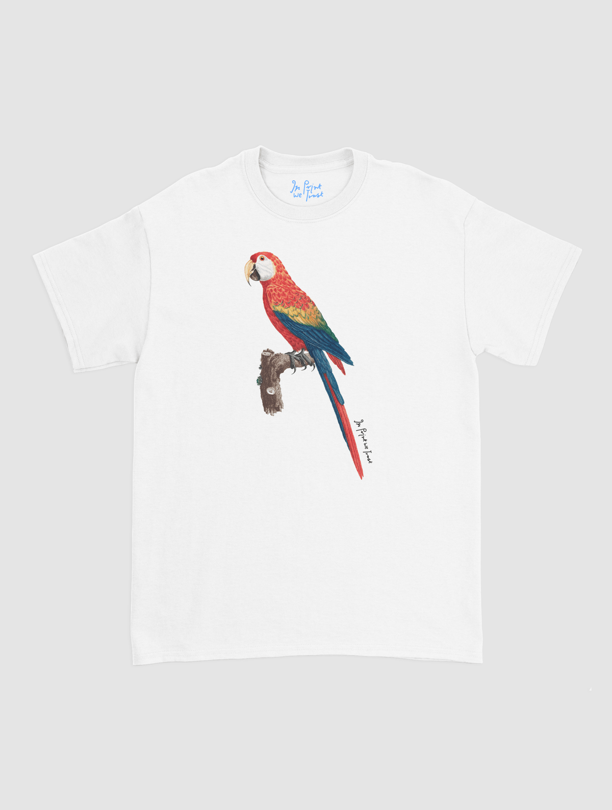 parrot classic tee - In Print We Trust