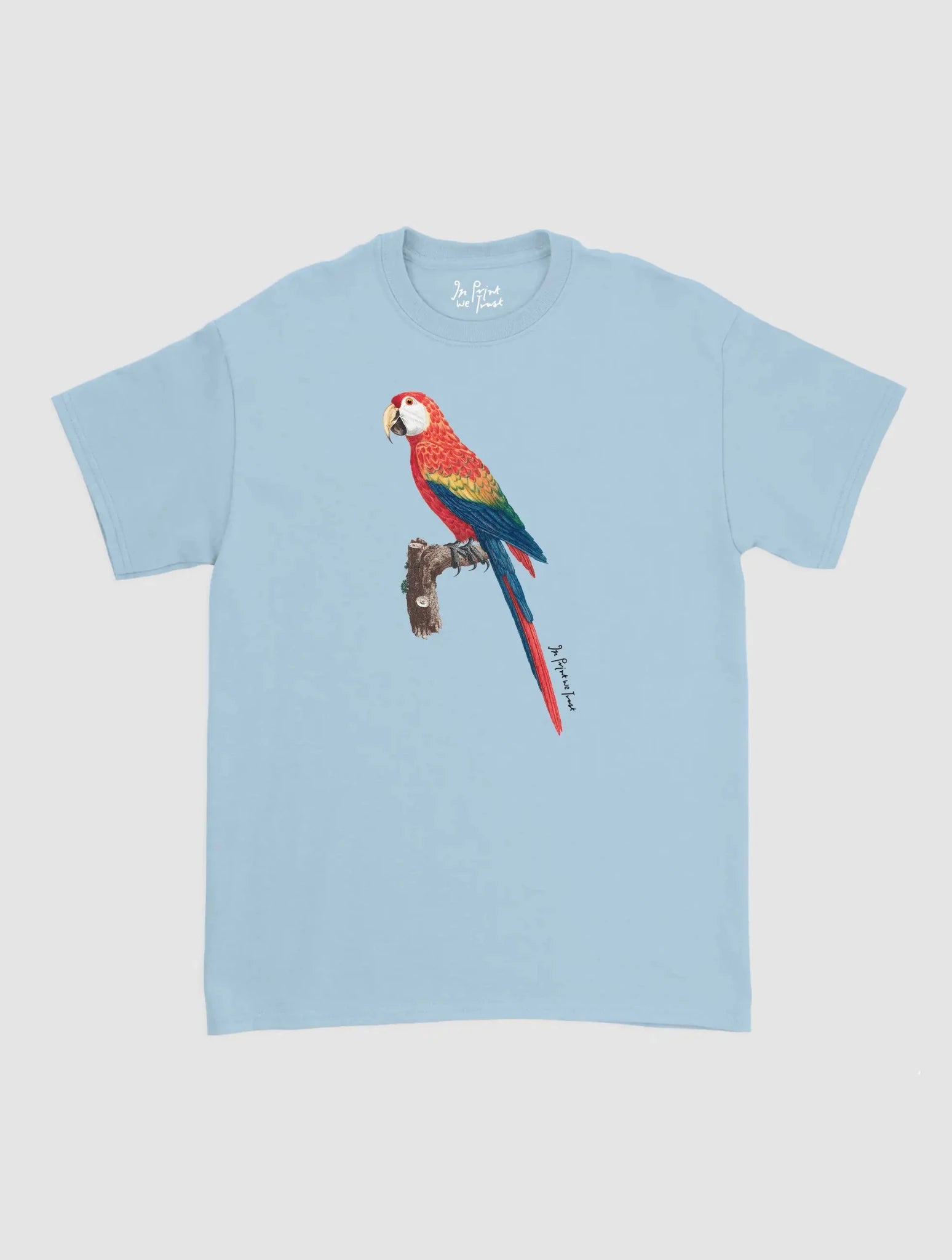 parrot classic tee - In Print We Trust