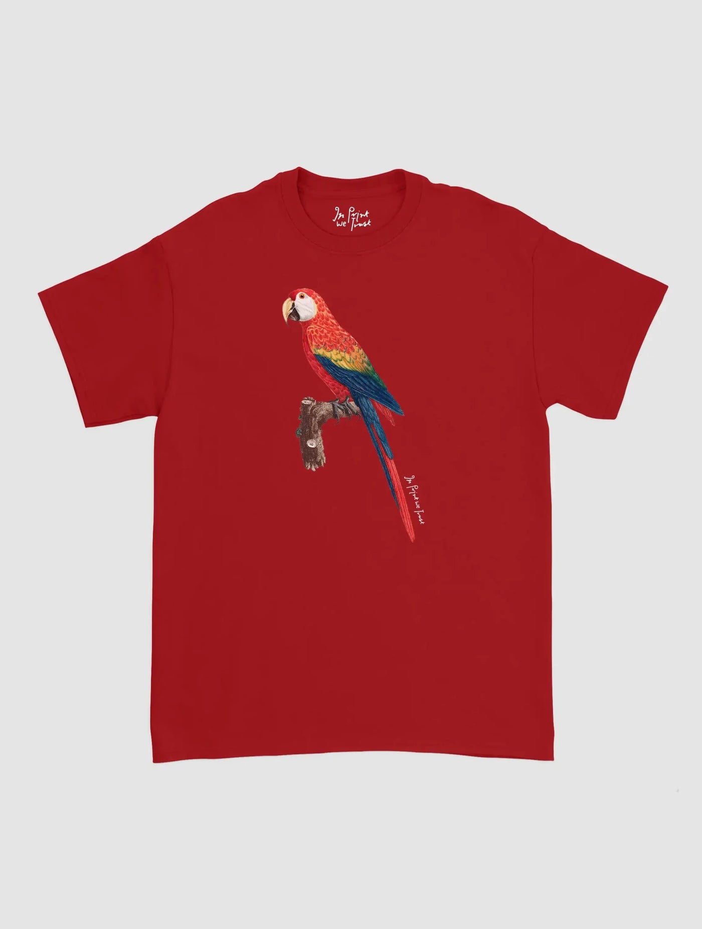 parrot classic tee - In Print We Trust