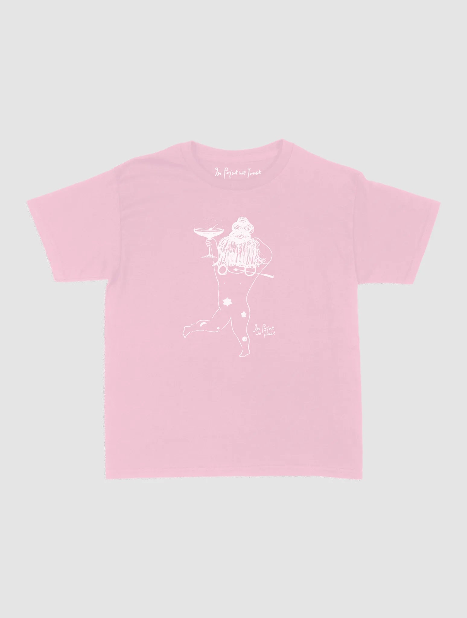 party for one baby tee - In Print We Trust
