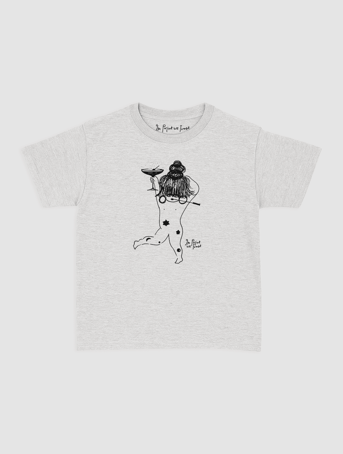 party for one baby tee - In Print We Trust
