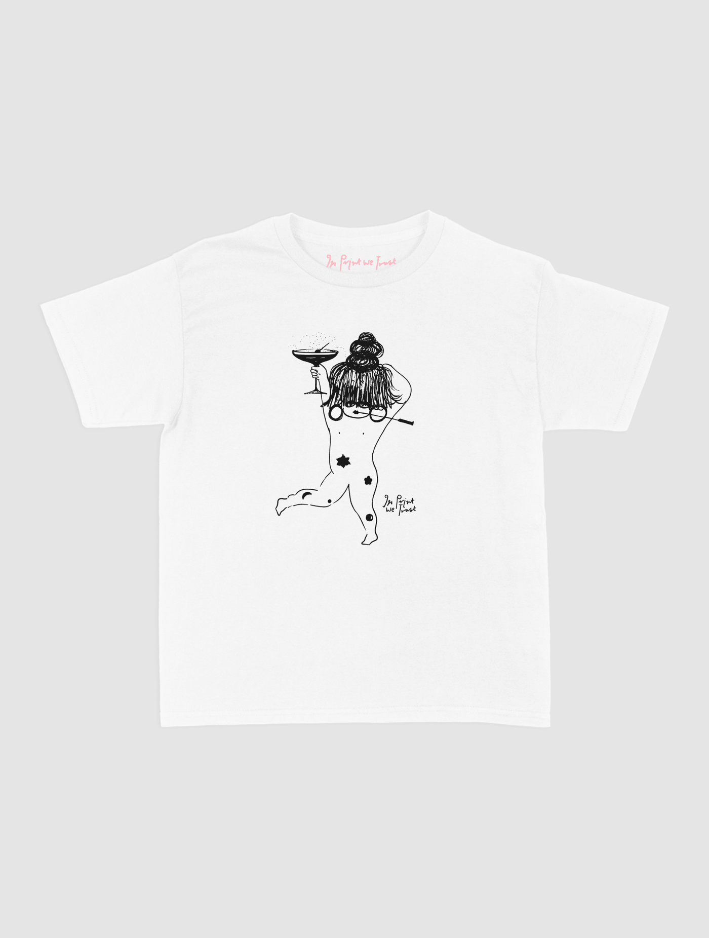 party for one baby tee - In Print We Trust