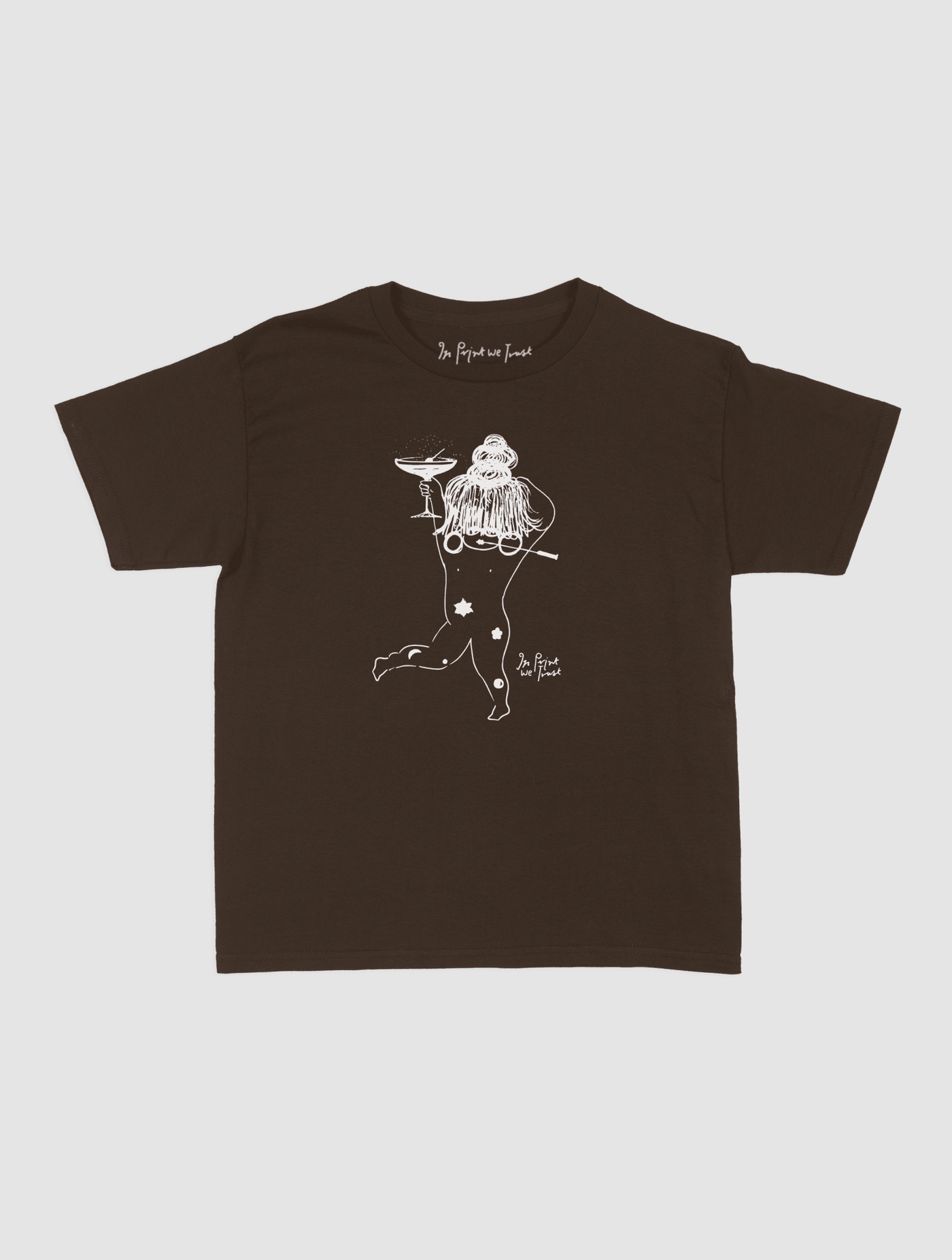 party for one baby tee - In Print We Trust