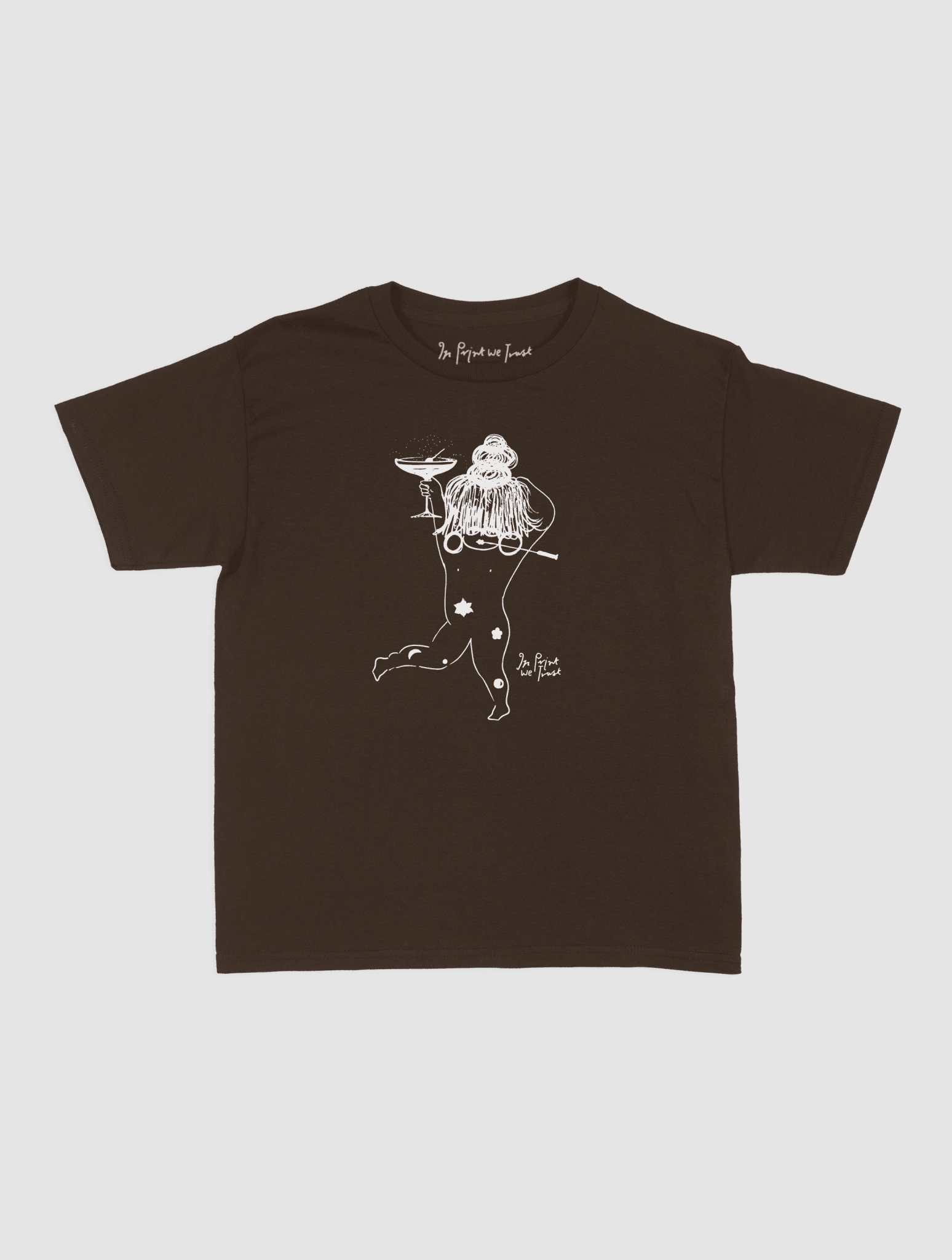 party for one baby tee - In Print We Trust