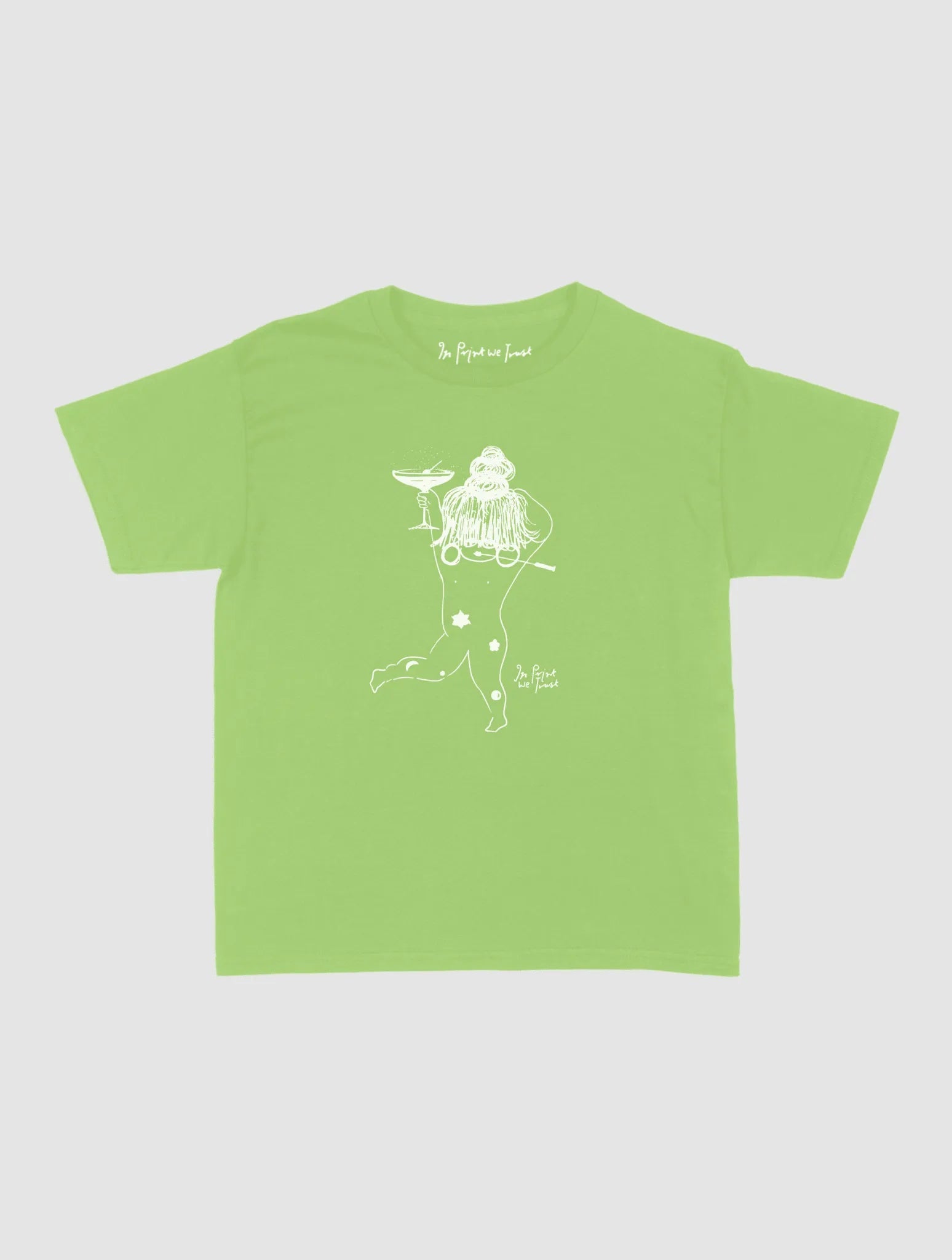 party for one baby tee - In Print We Trust