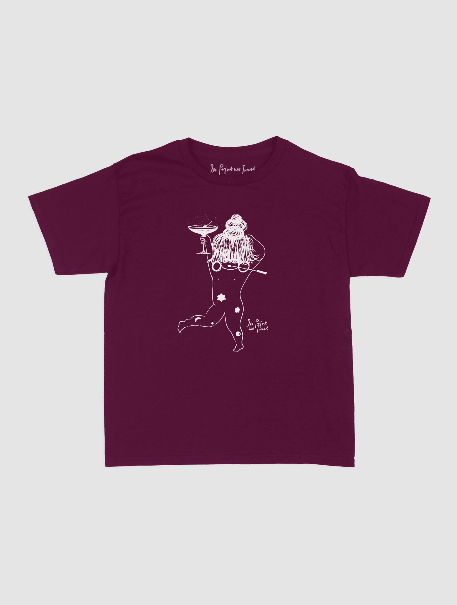party for one baby tee - In Print We Trust