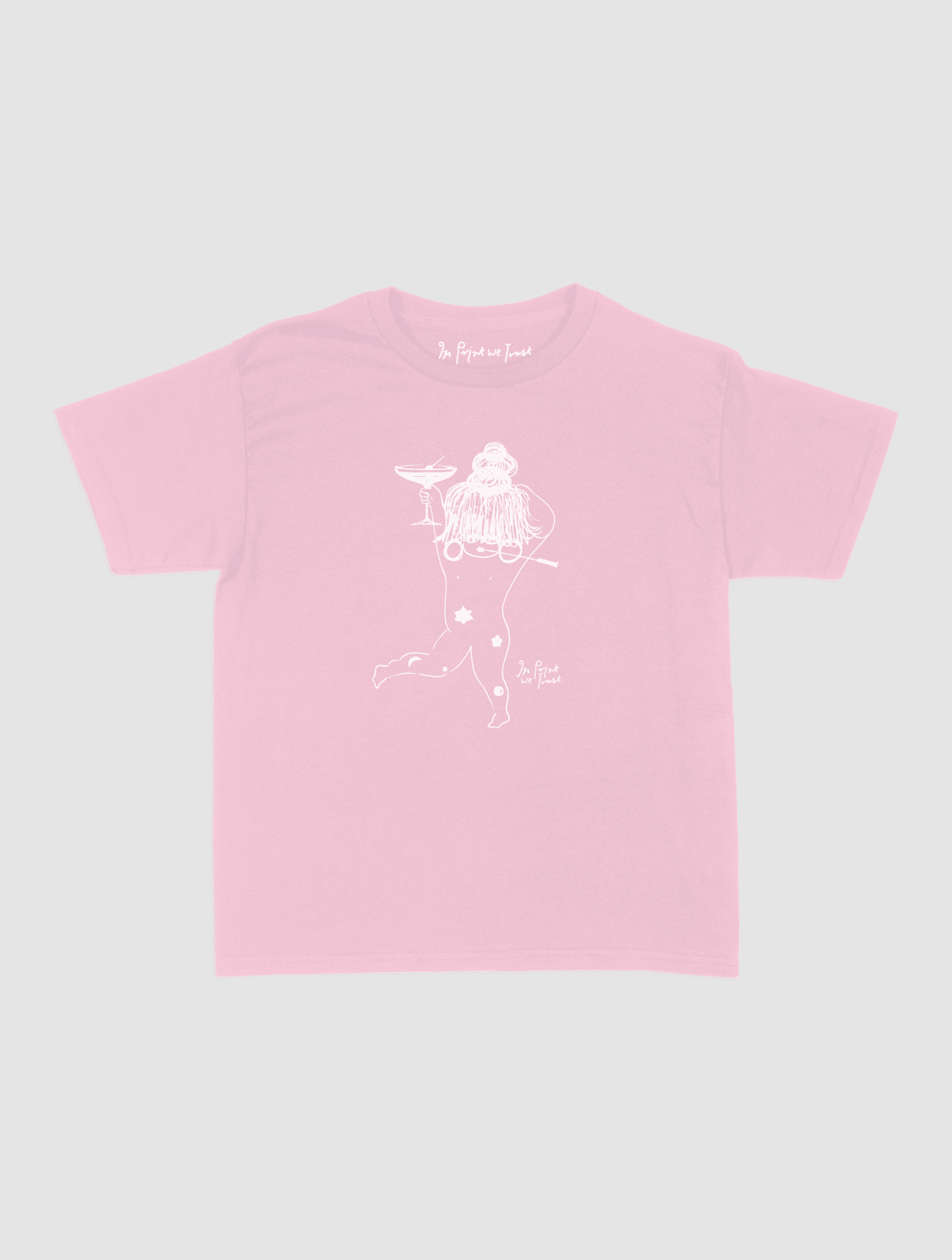 party for one baby tee - In Print We Trust