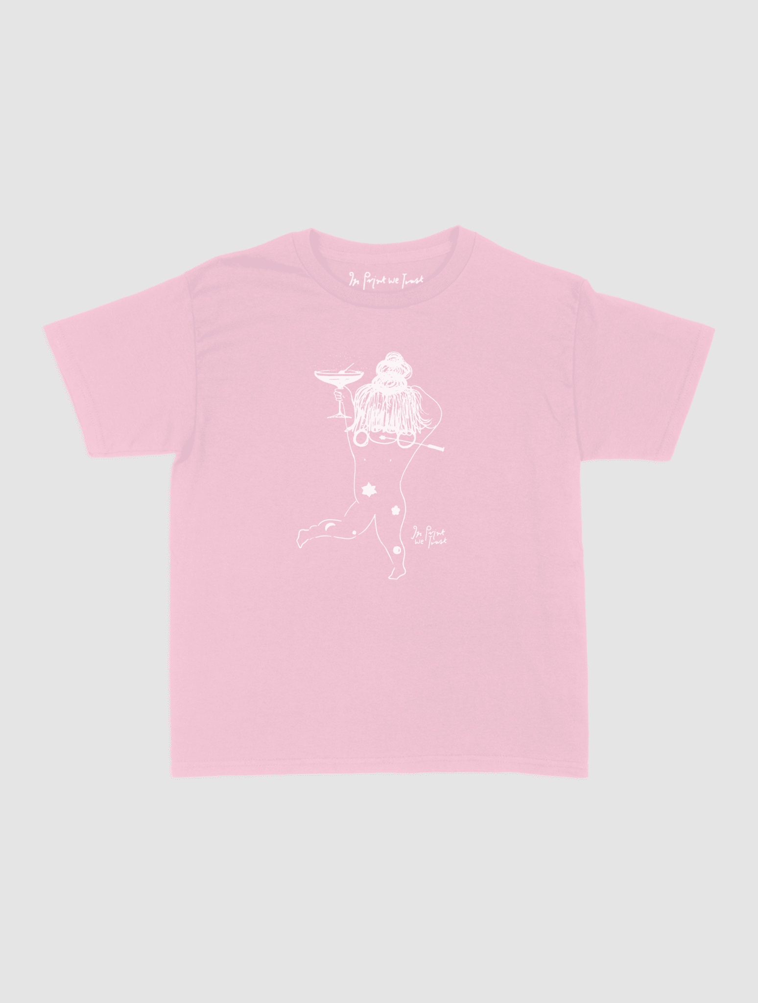 party for one baby tee - In Print We Trust