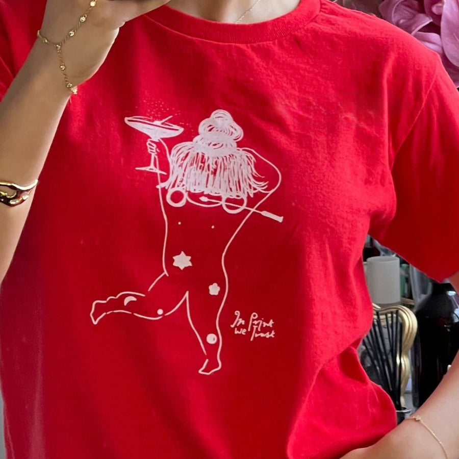 party for one baby tee - In Print We Trust