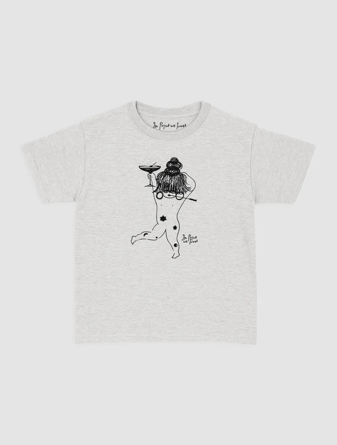 party for one baby tee - In Print We Trust