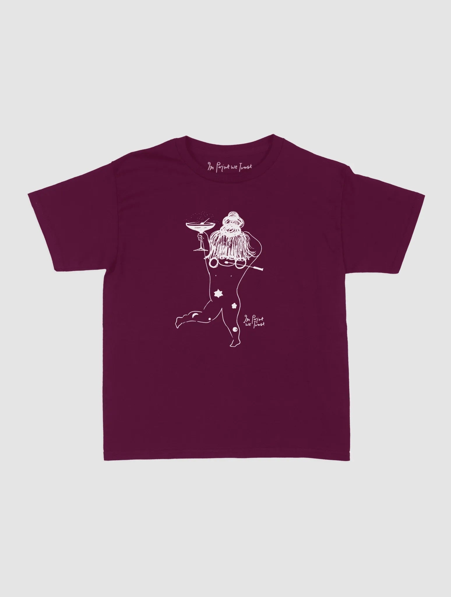 party for one baby tee - In Print We Trust