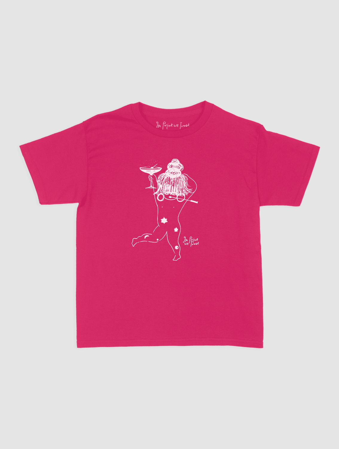 party for one baby tee - In Print We Trust