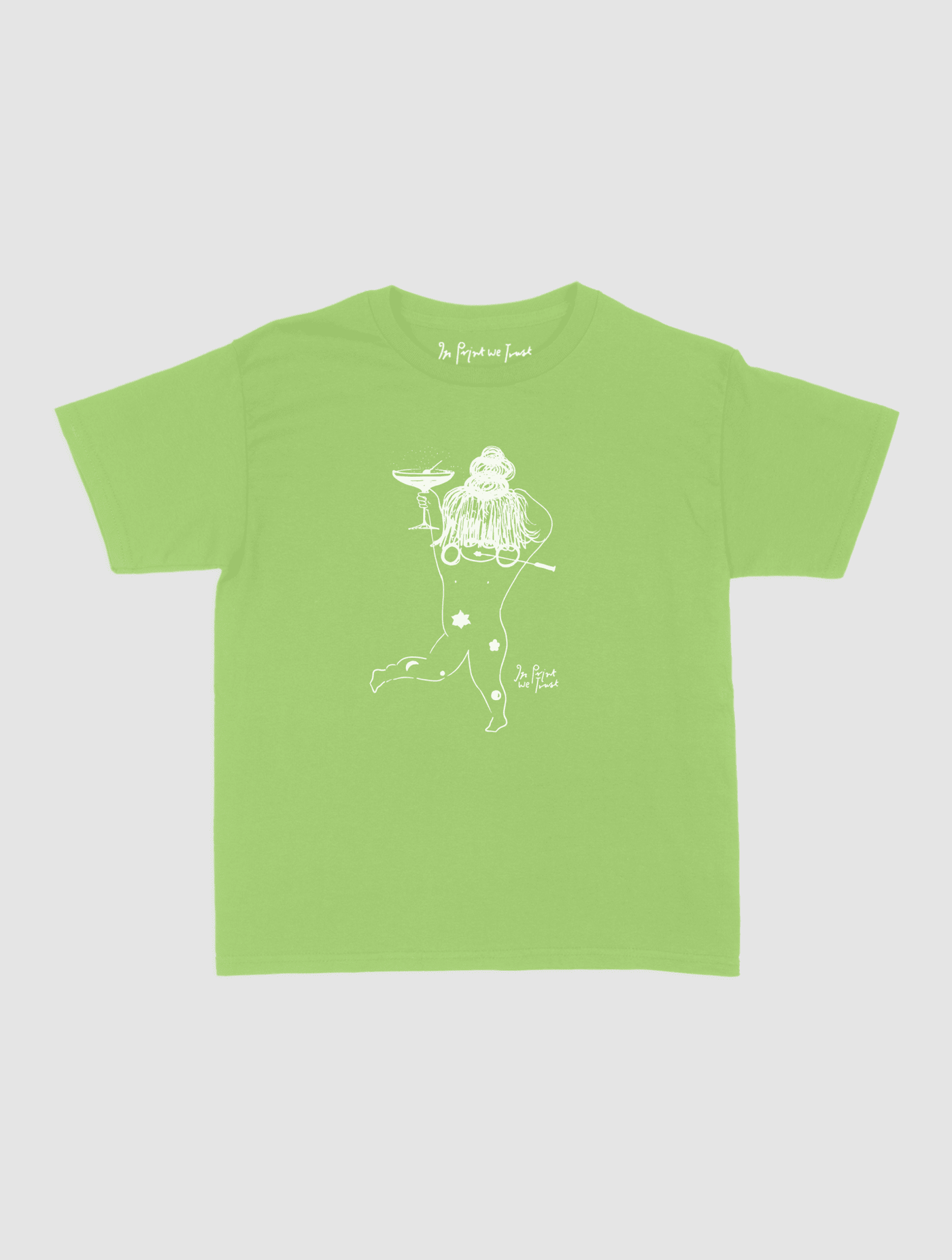 party for one baby tee - In Print We Trust