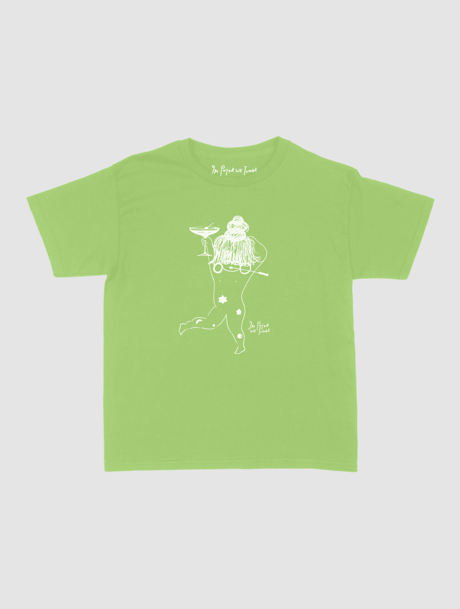 party for one baby tee - In Print We Trust