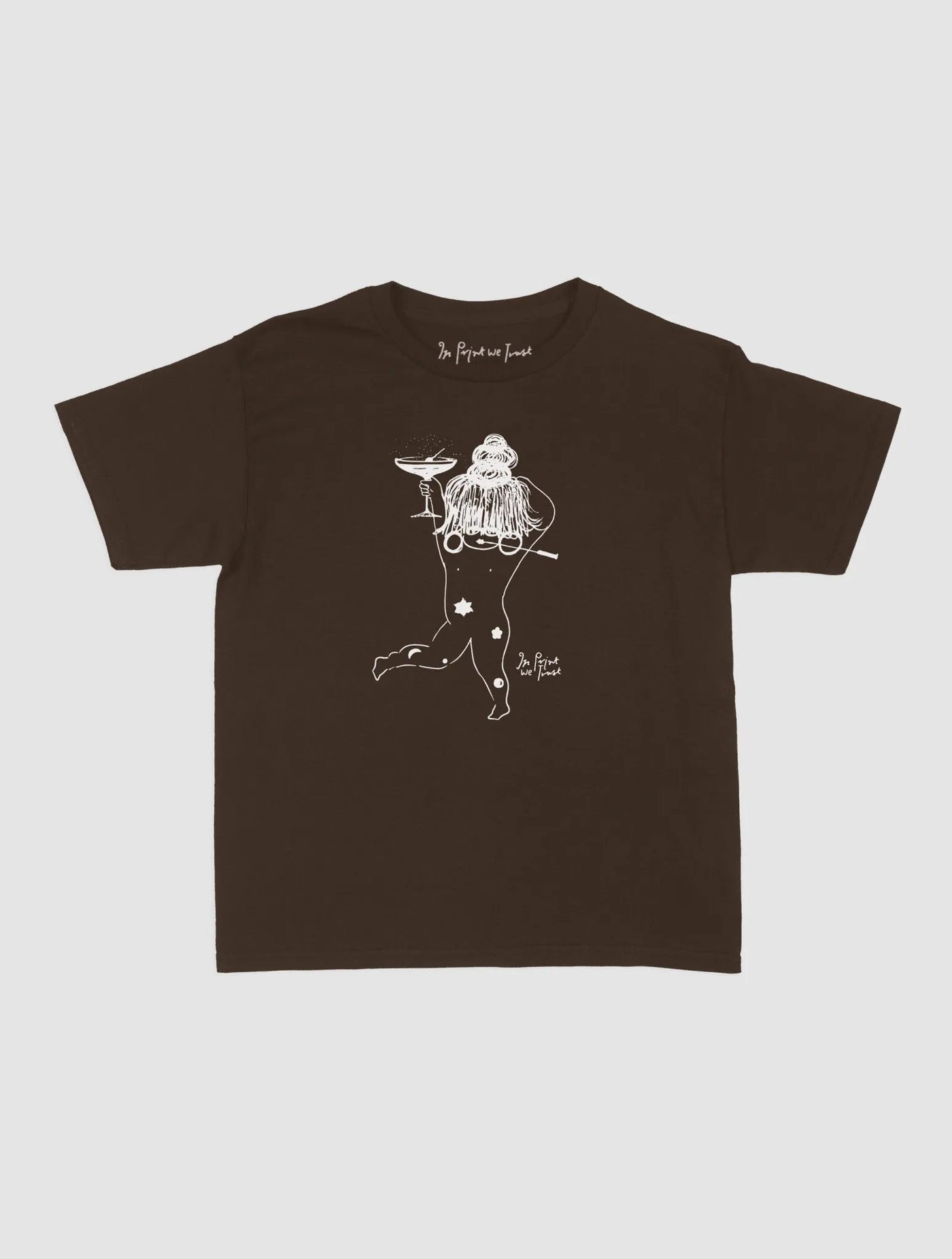 party for one baby tee - In Print We Trust