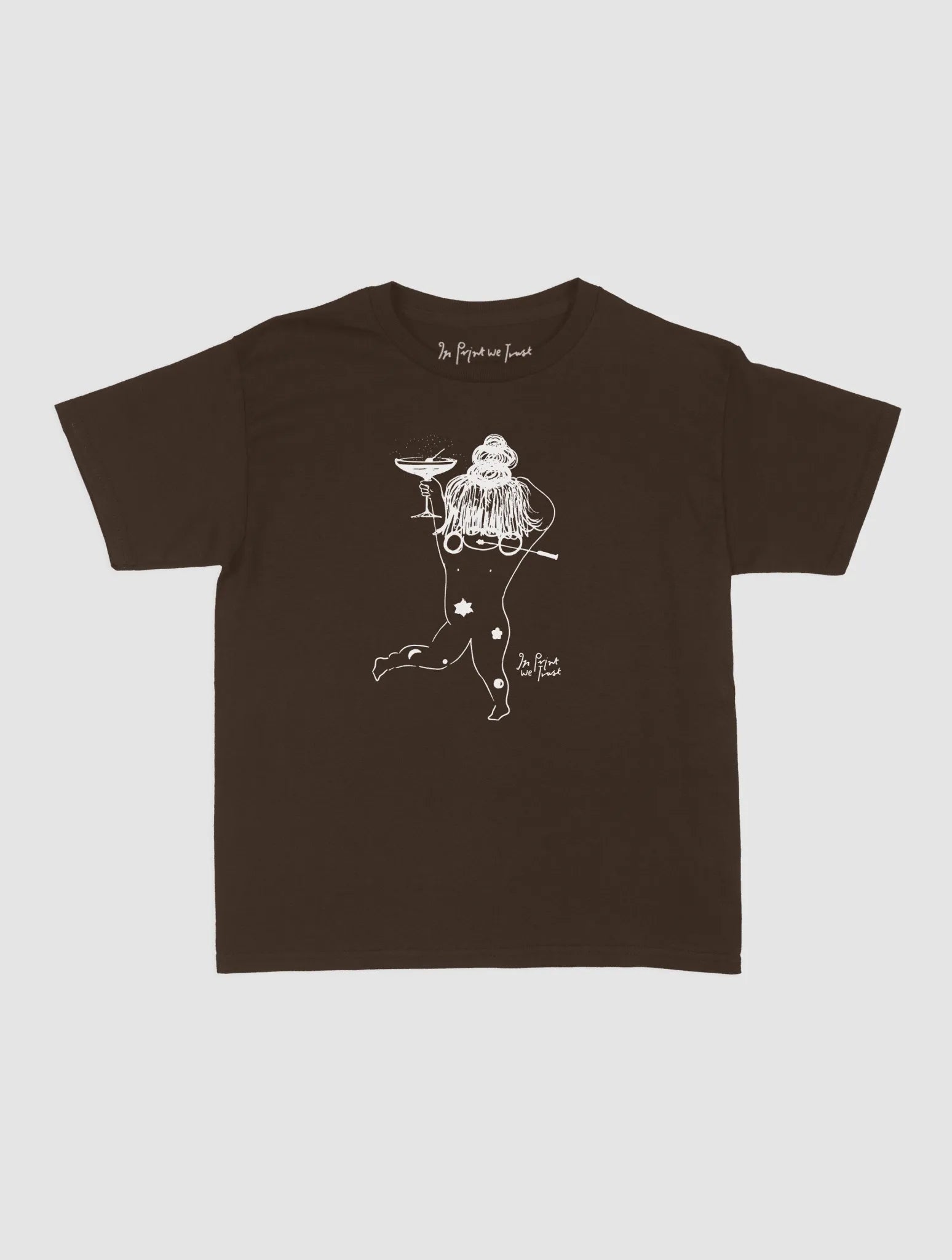 party for one baby tee - In Print We Trust
