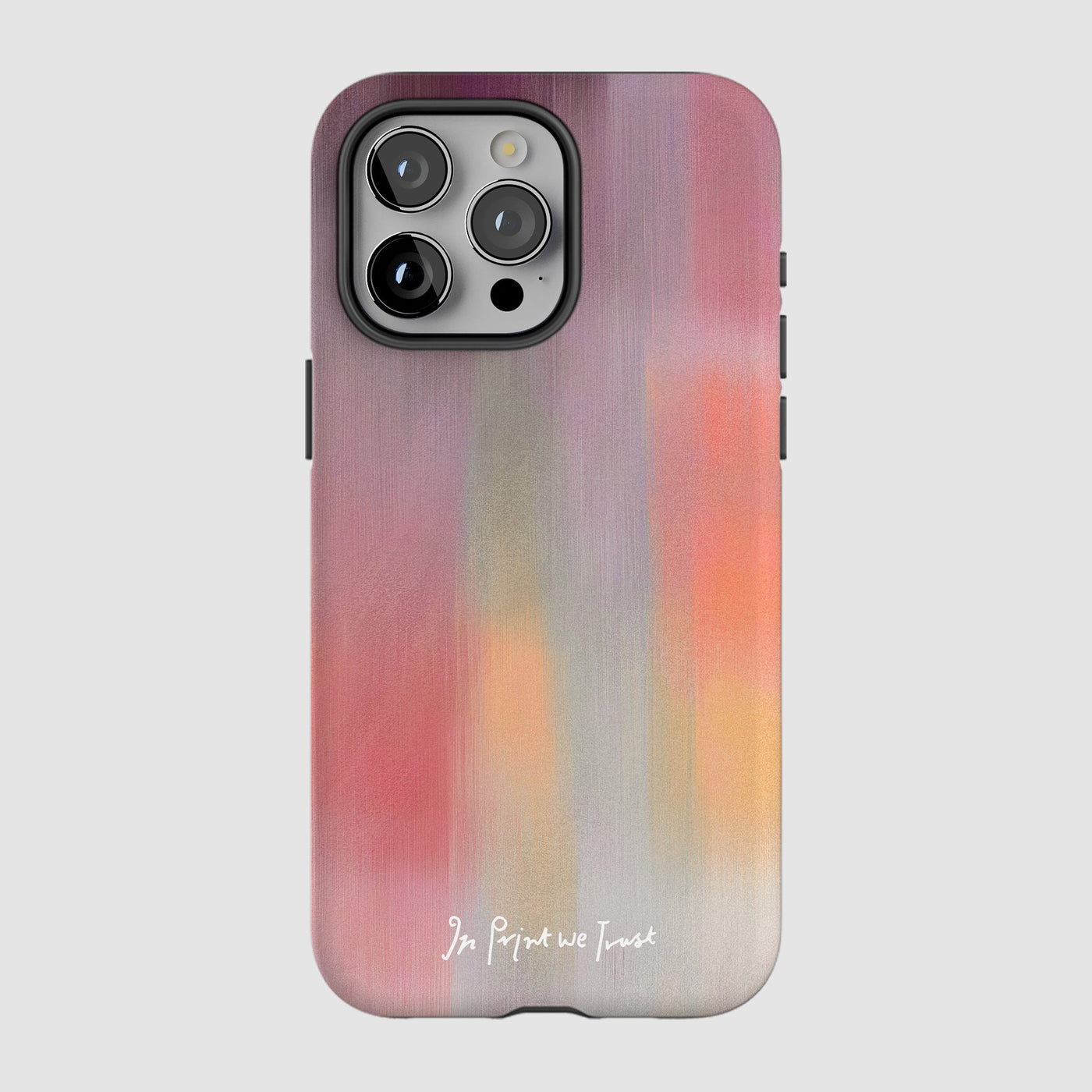 pastel tough iPhone case - In Print We Trust