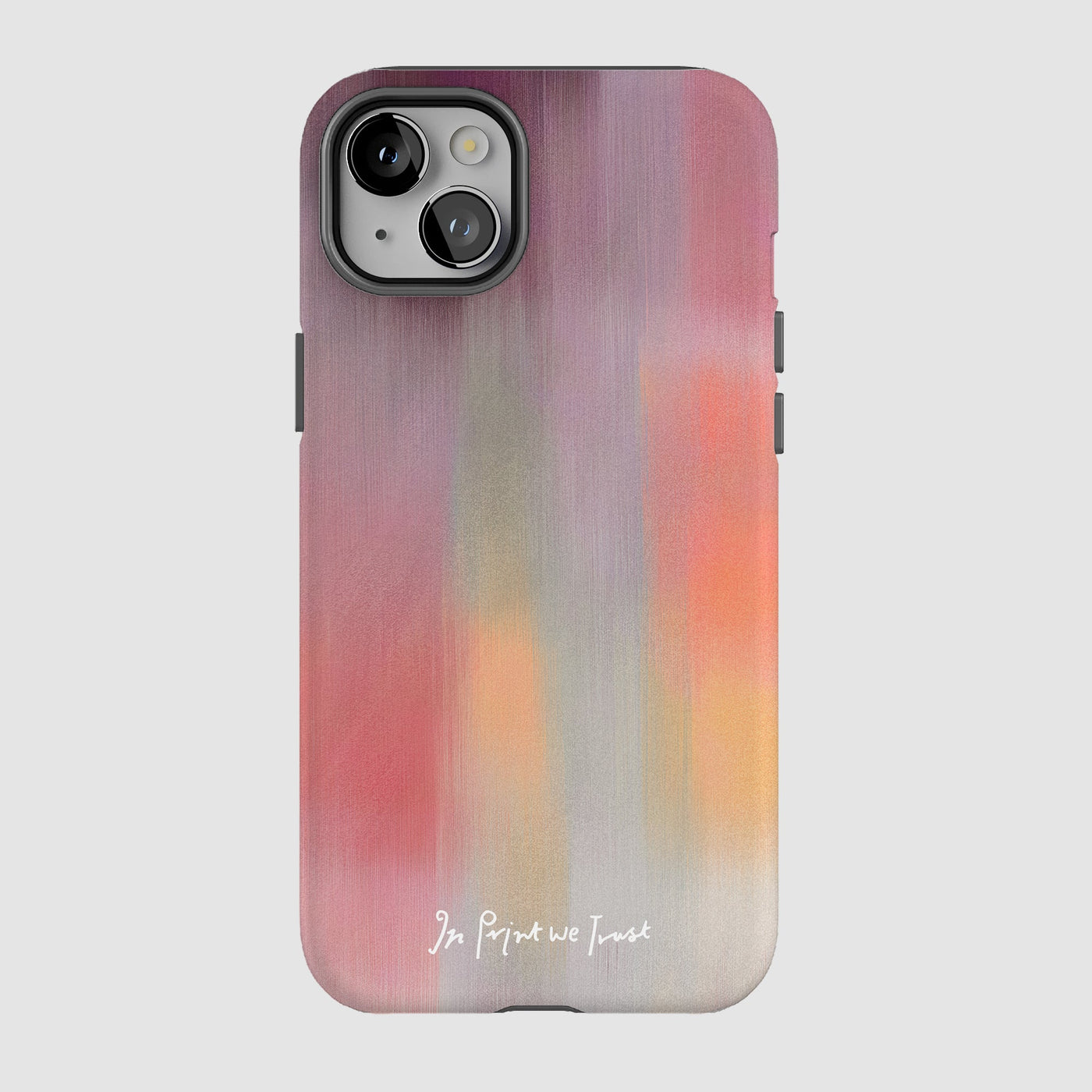 pastel tough iPhone case - In Print We Trust
