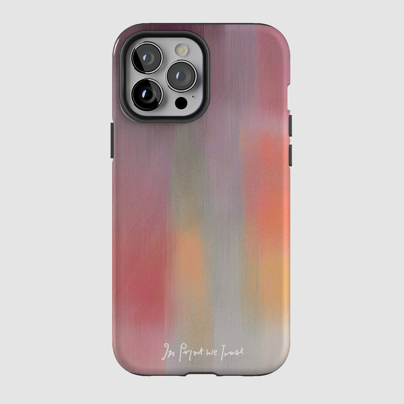 pastel tough iPhone case - In Print We Trust