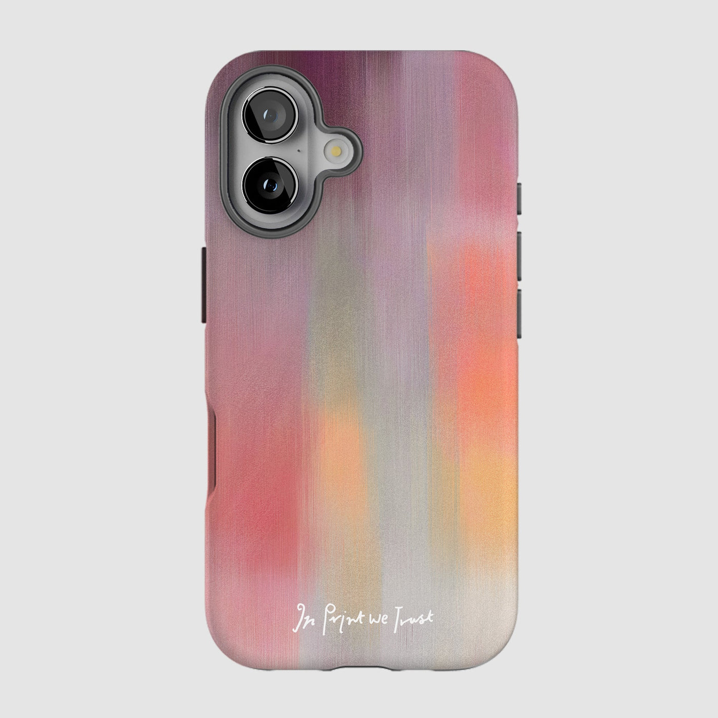 pastel tough iPhone case - In Print We Trust