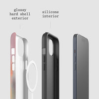 pastel tough iPhone case - In Print We Trust