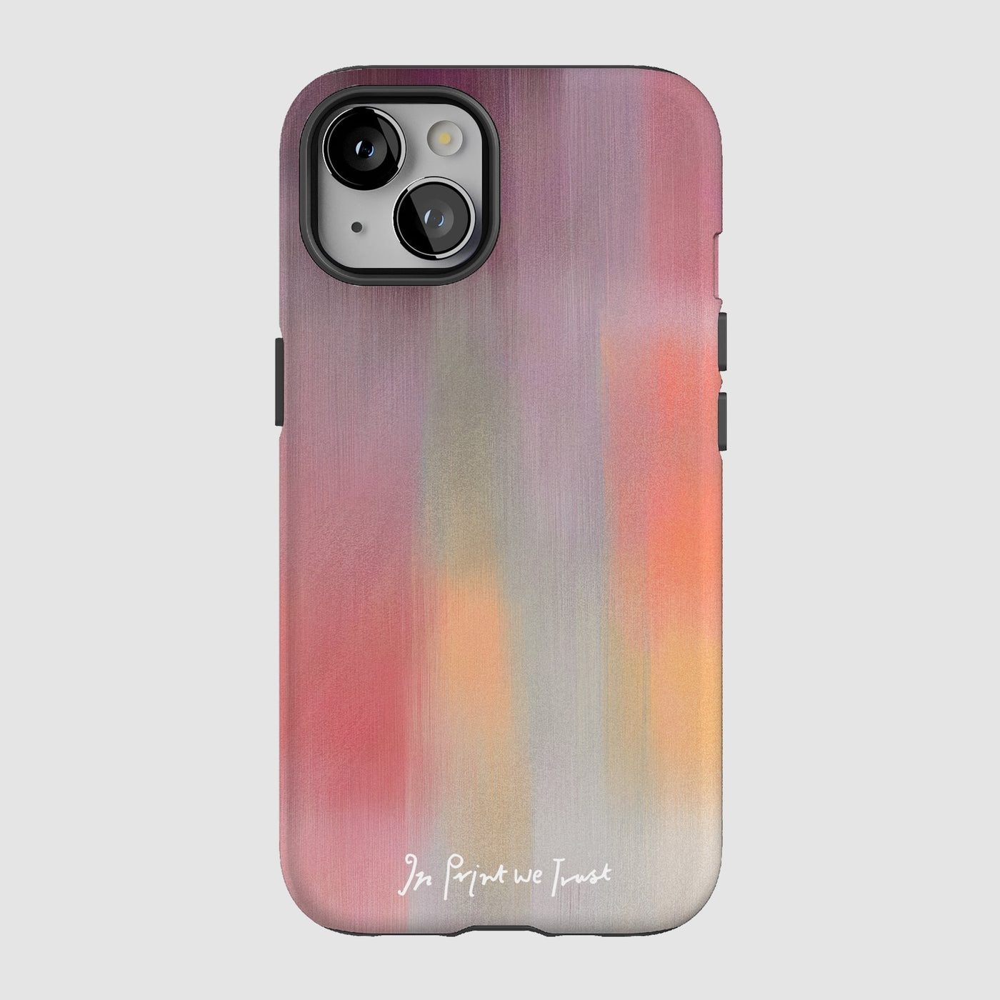 pastel tough iPhone case - In Print We Trust