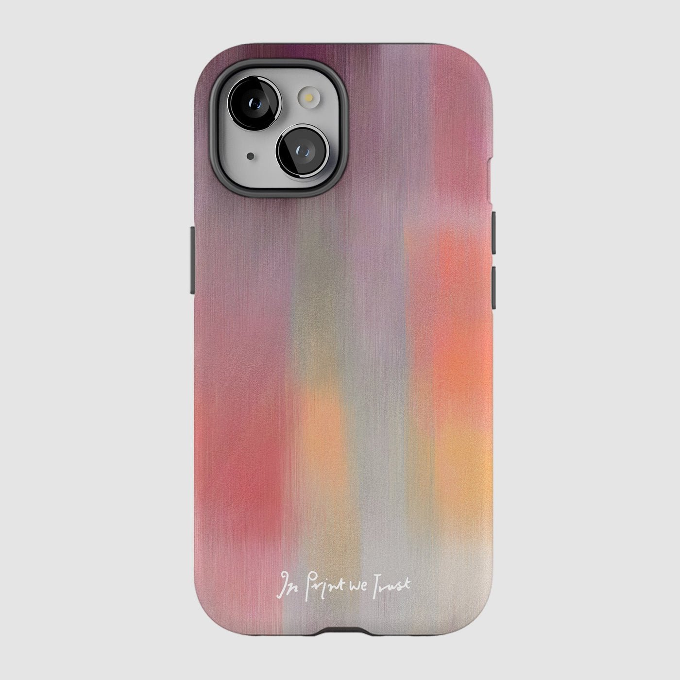 pastel tough iPhone case - In Print We Trust