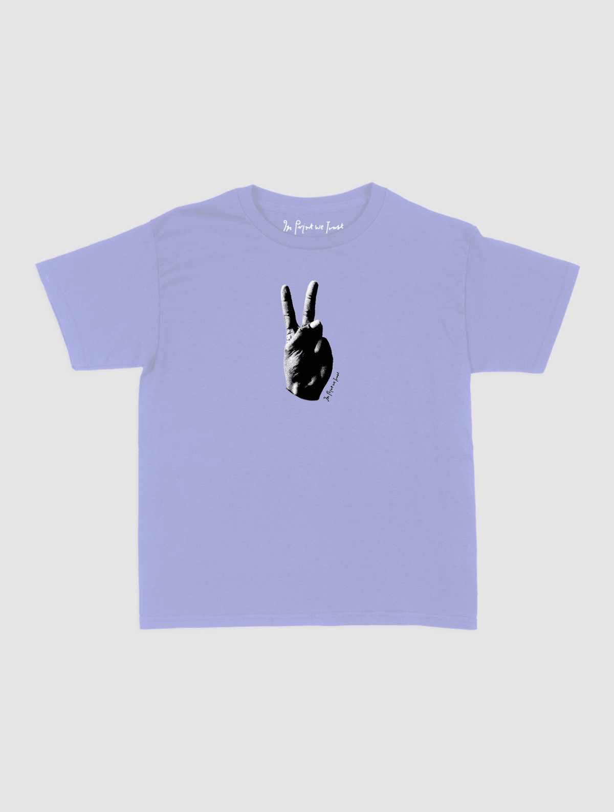 peace baby tee - In Print We Trust