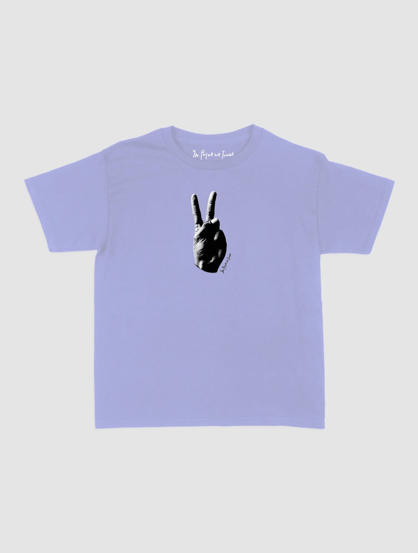 peace baby tee - In Print We Trust