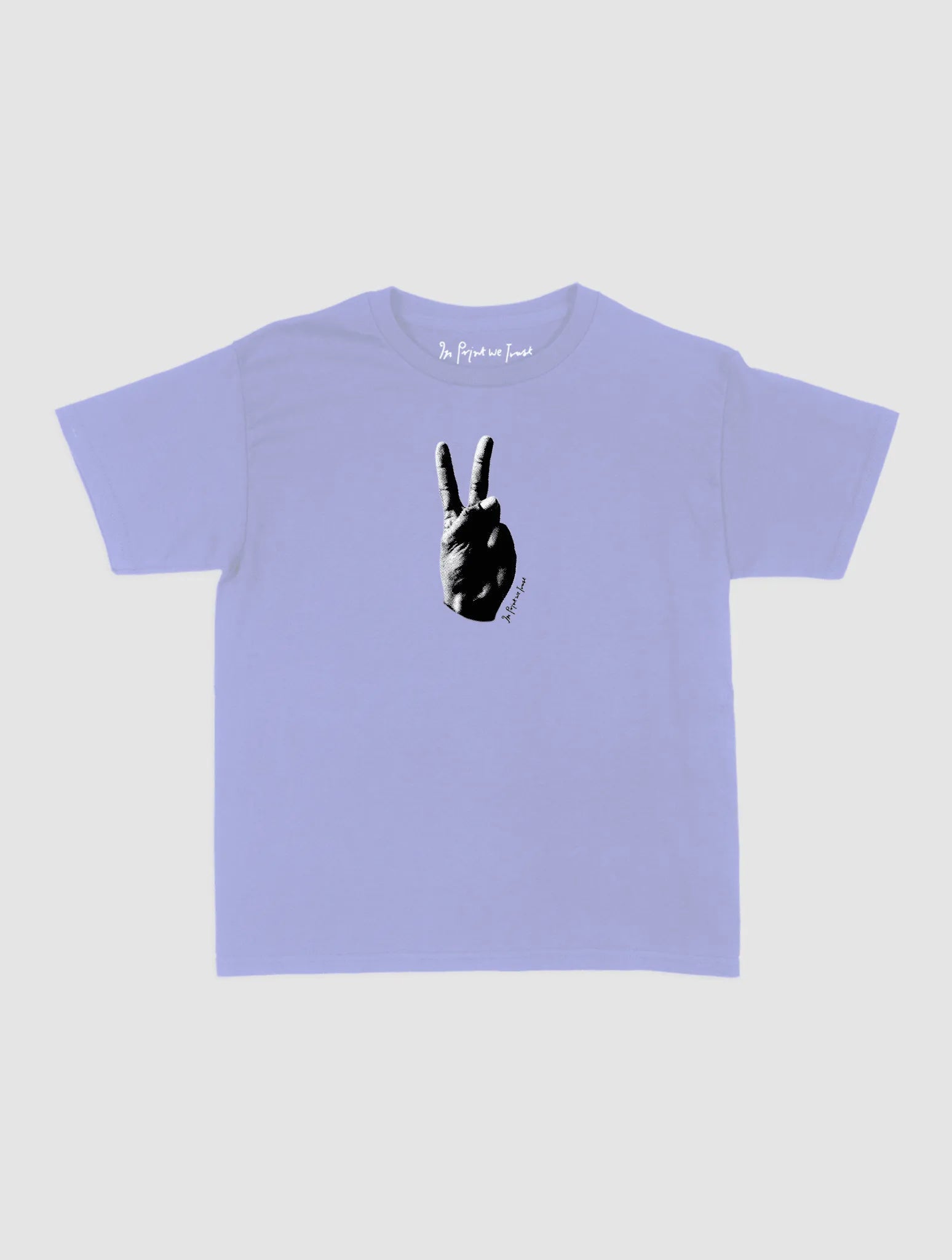 peace baby tee - In Print We Trust