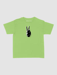 peace baby tee - In Print We Trust