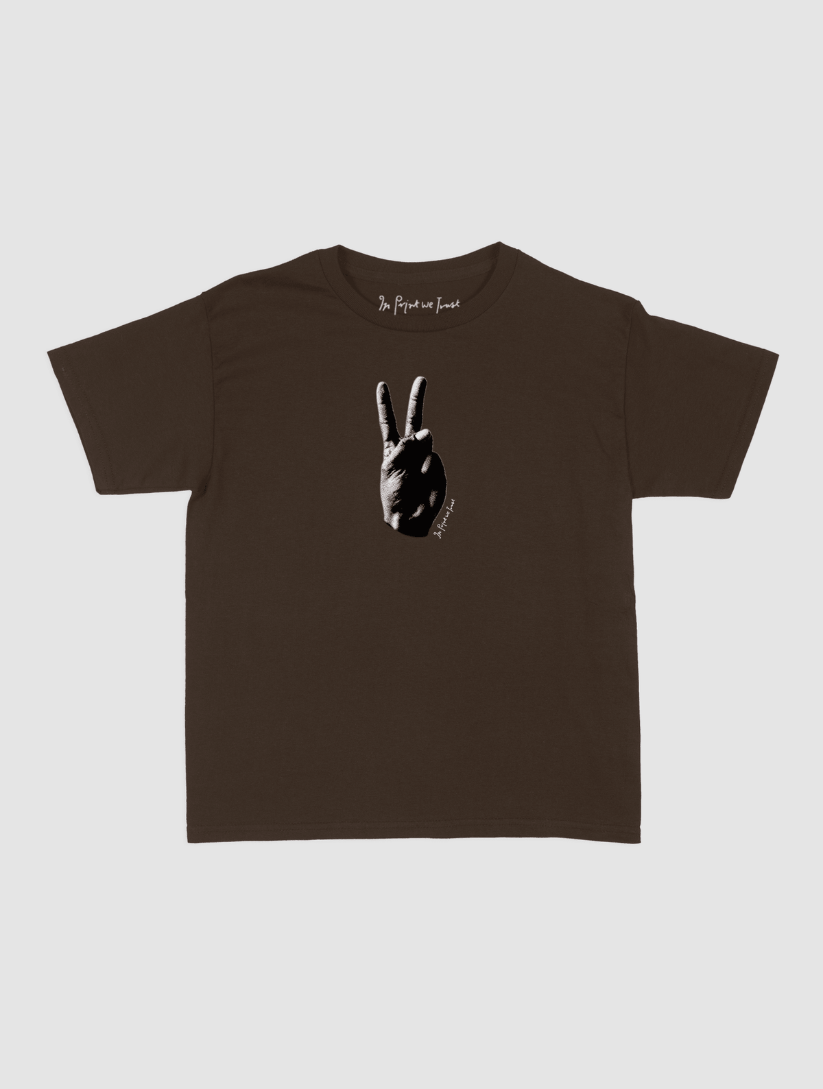 peace baby tee - In Print We Trust