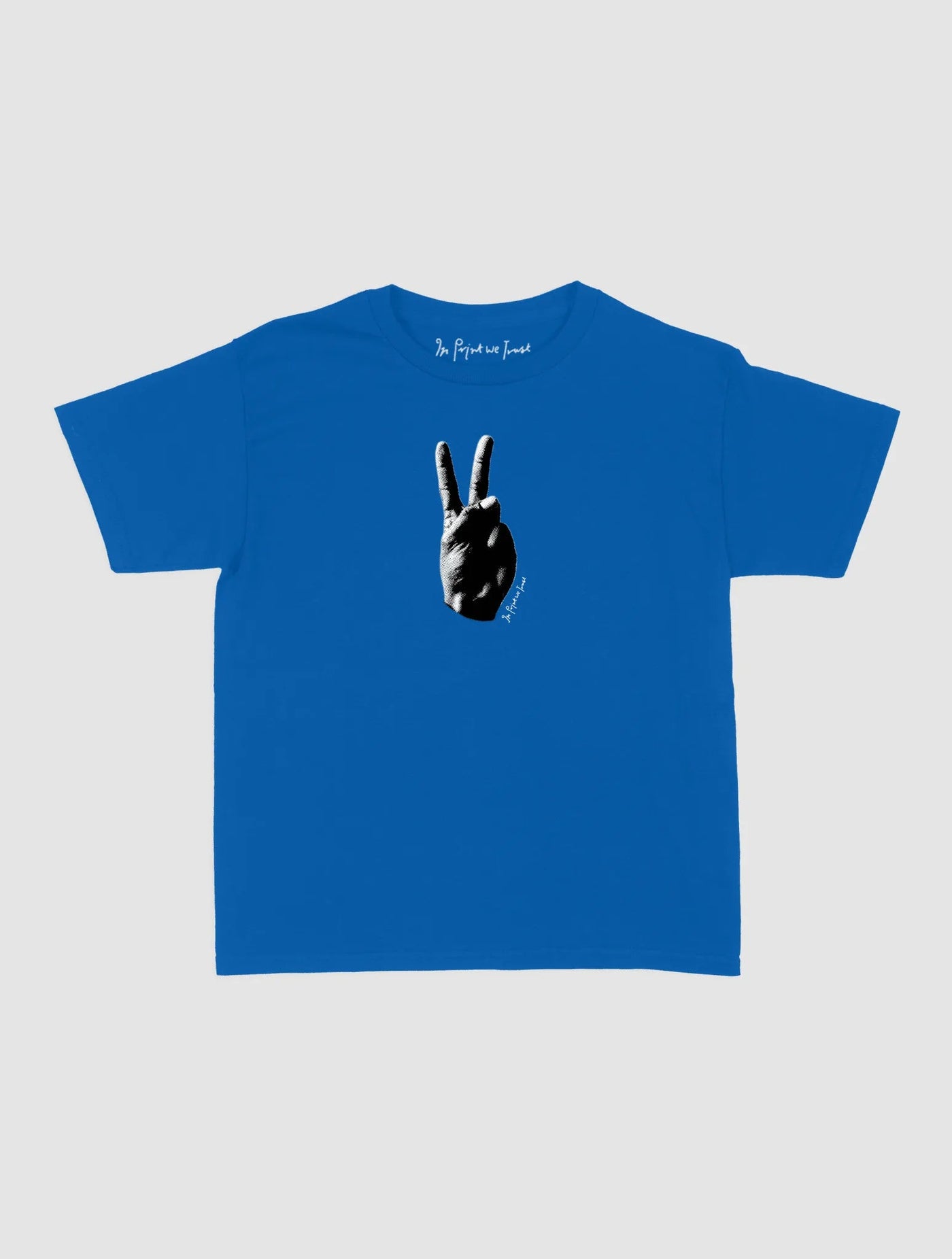 peace baby tee - In Print We Trust