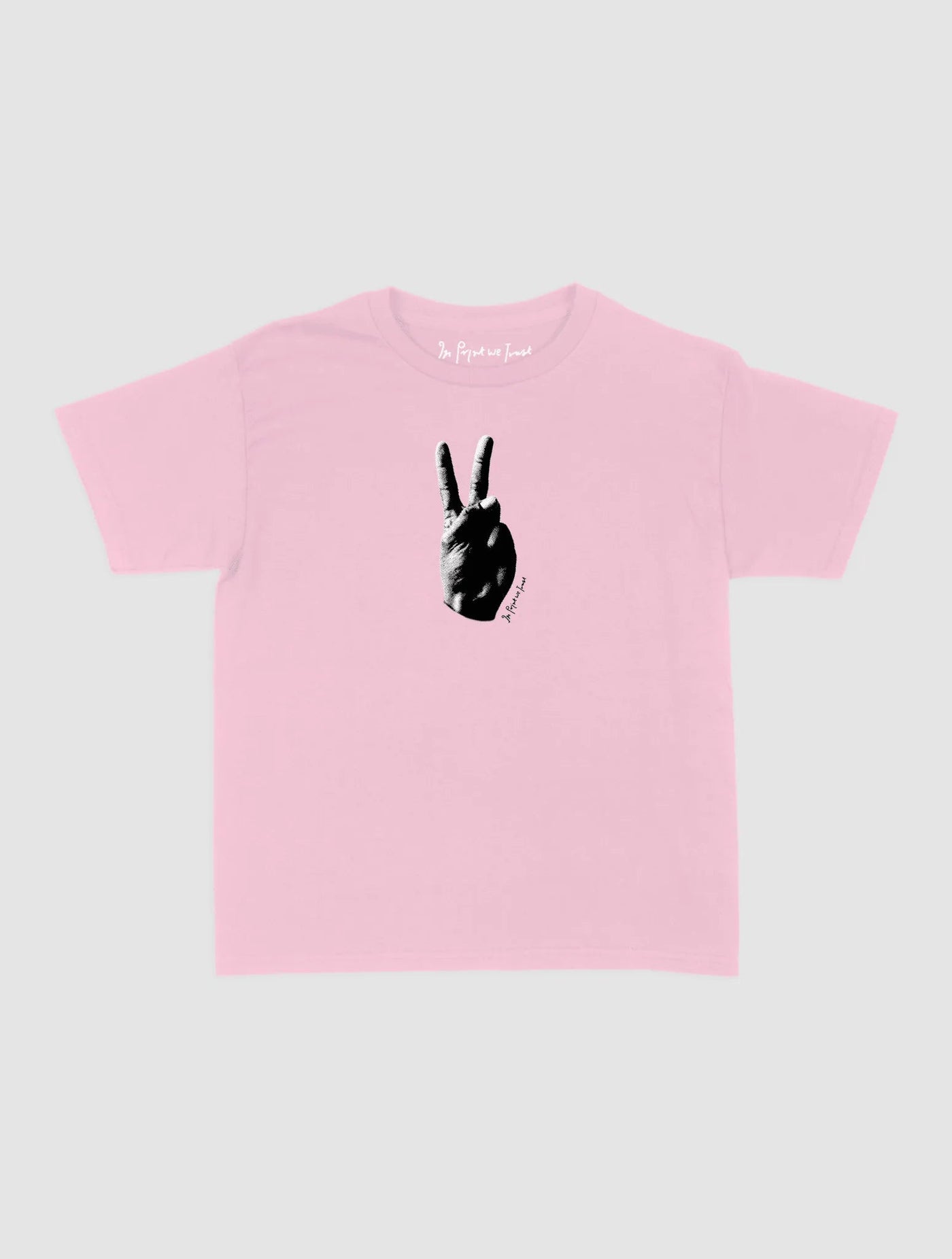 peace baby tee - In Print We Trust