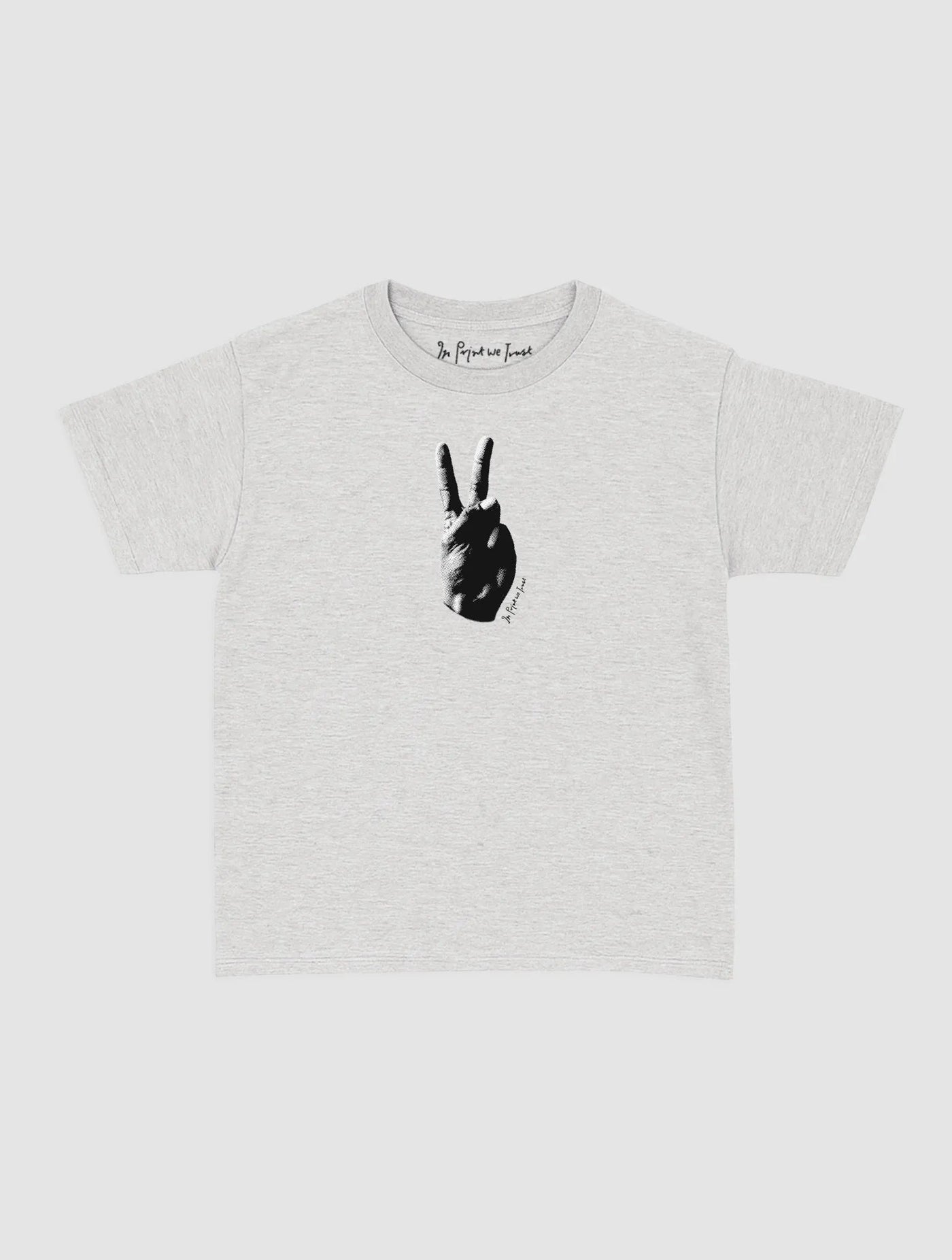 peace baby tee - In Print We Trust
