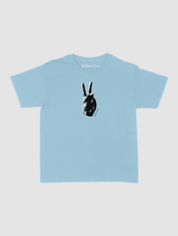 peace baby tee - In Print We Trust