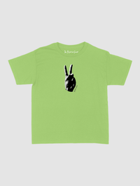 peace baby tee - In Print We Trust