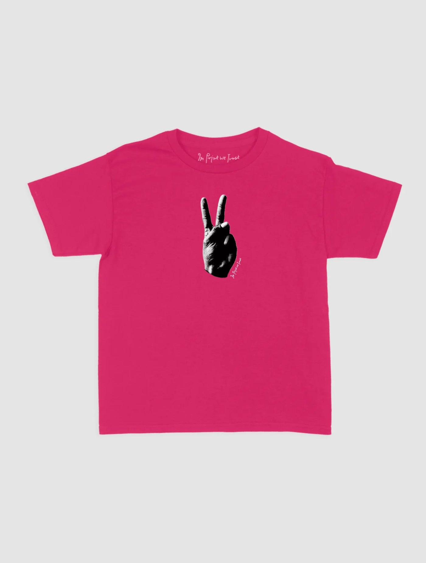 peace baby tee - In Print We Trust