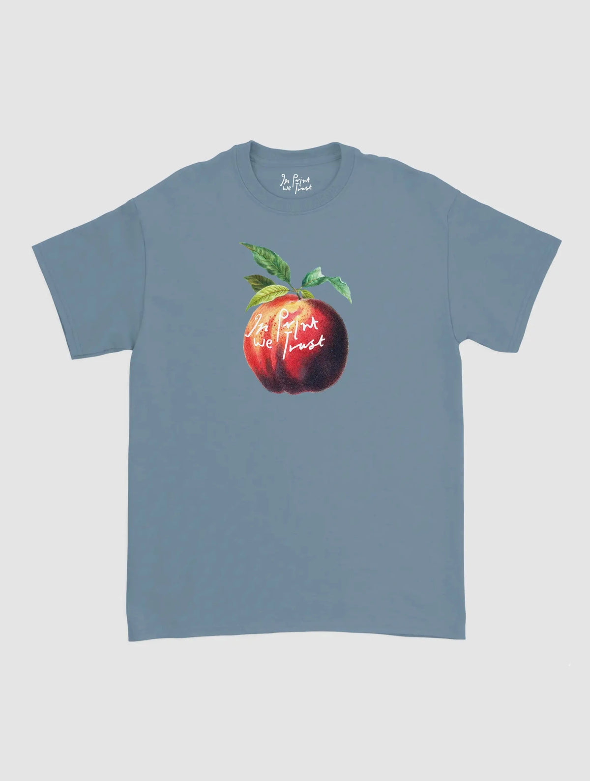 peach classic tee - In Print We Trust