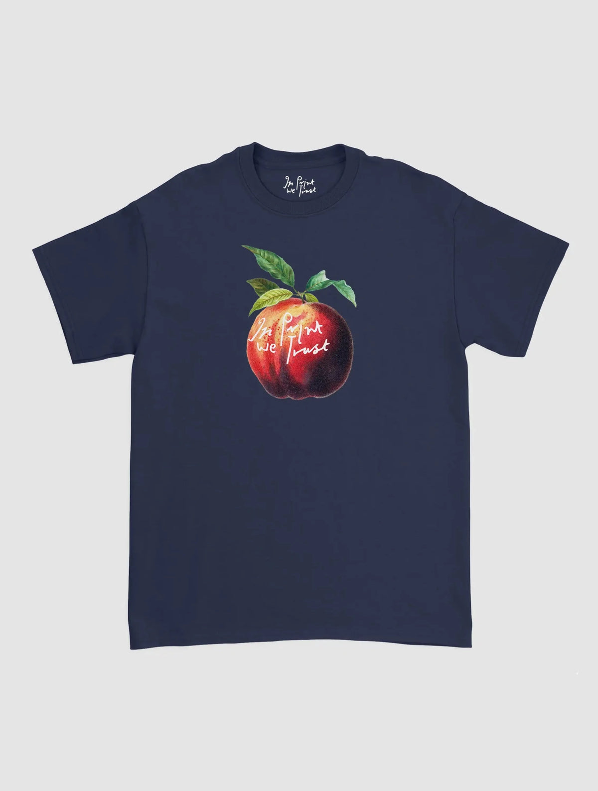 peach classic tee - In Print We Trust