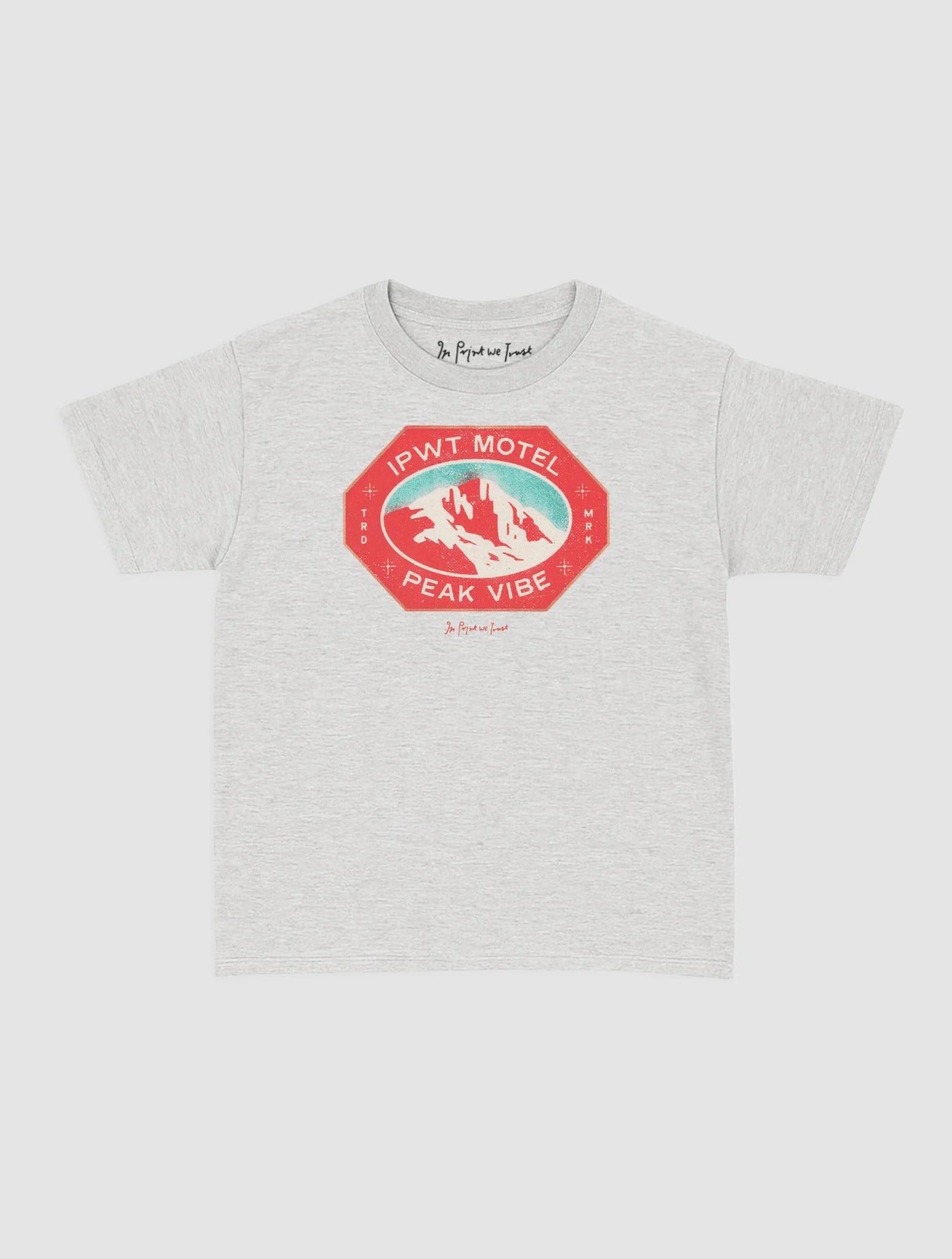 peak vibe baby tee - In Print We Trust