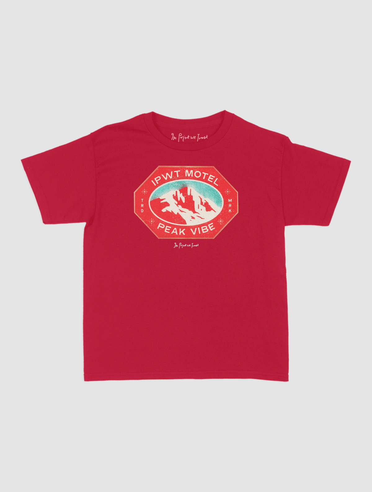 peak vibe baby tee - In Print We Trust