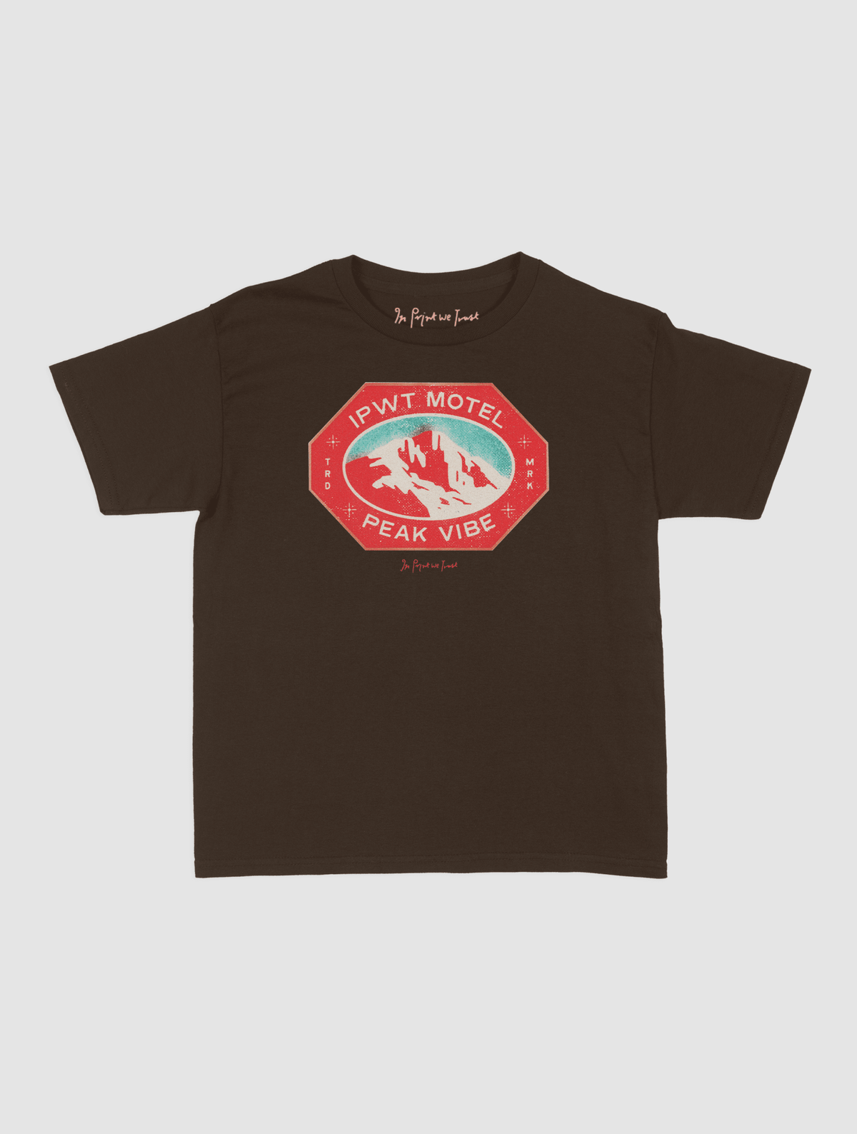 peak vibe baby tee - In Print We Trust
