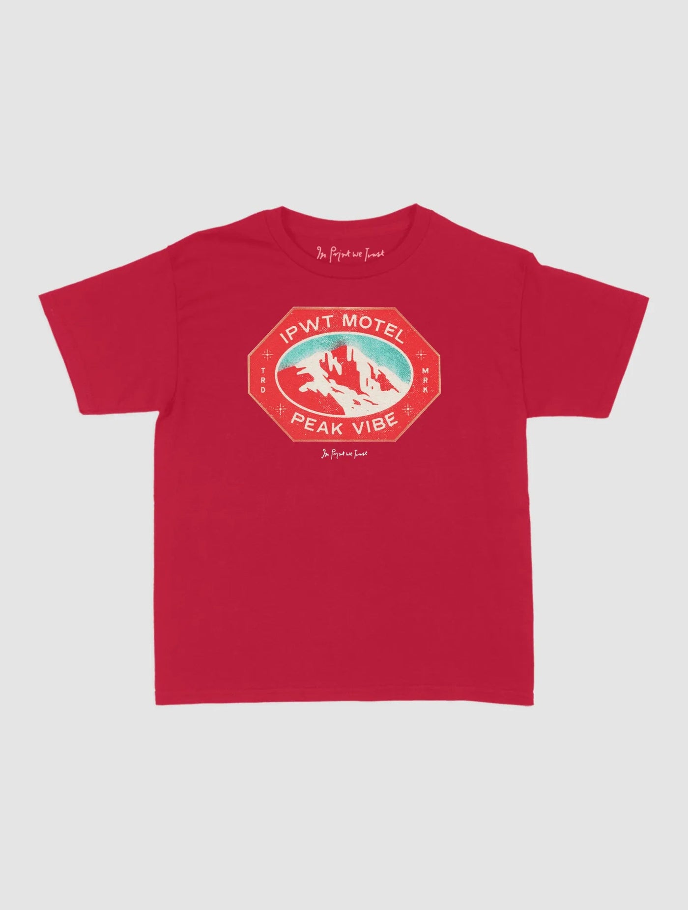 peak vibe baby tee - In Print We Trust